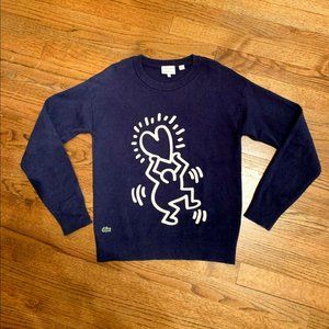 Lacoste Women's Keith Haring Cotton Sweater (S)